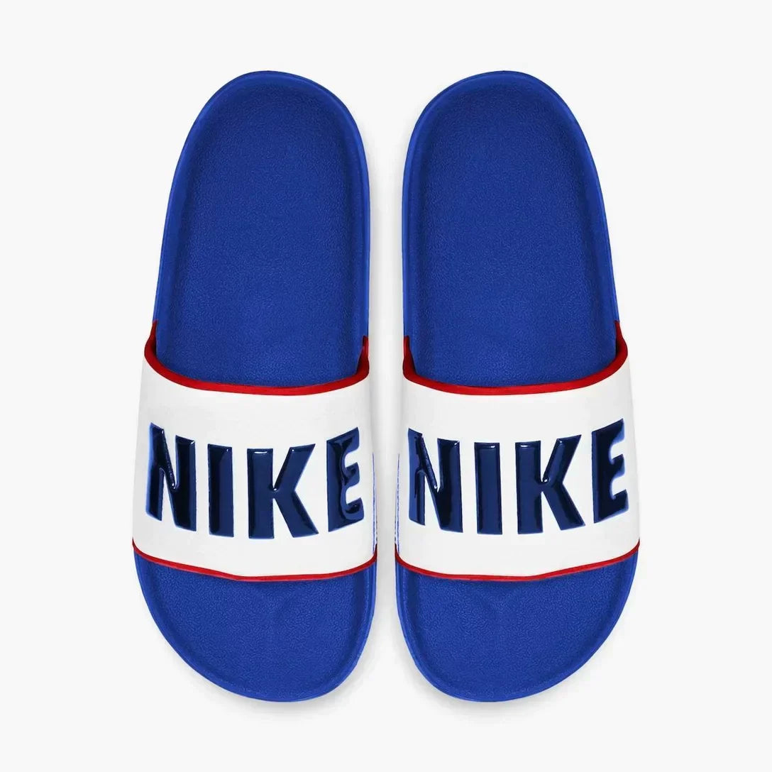 Chinelo NK Offcourt Azul e Branco