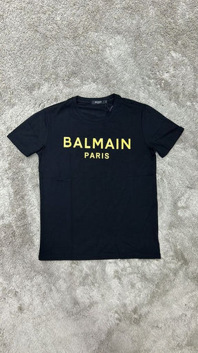 Camisa Balmain Linha chinesa Preta
