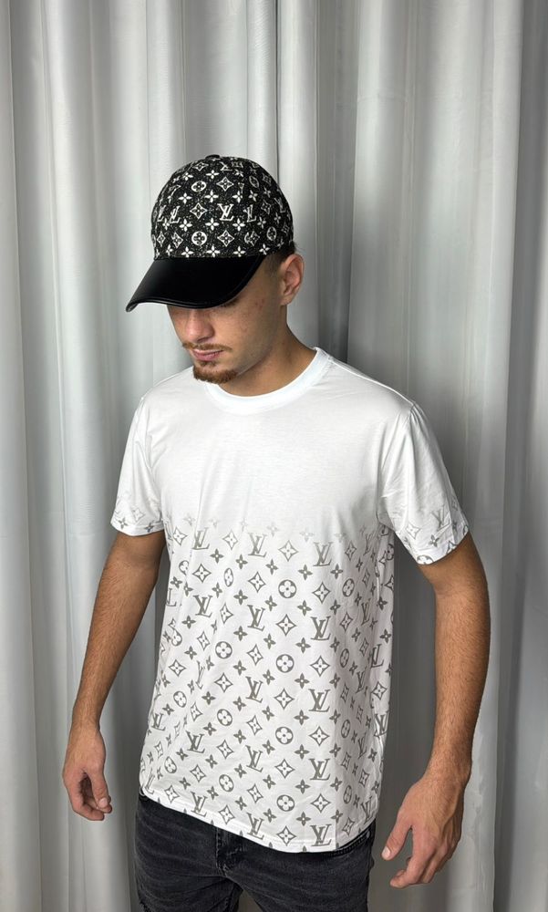 Camiseta Louis Vuitton Degrade branca