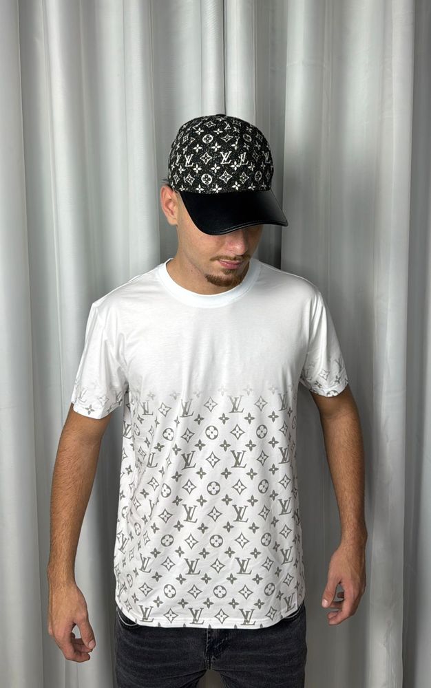 Camiseta Louis Vuitton Degrade branca