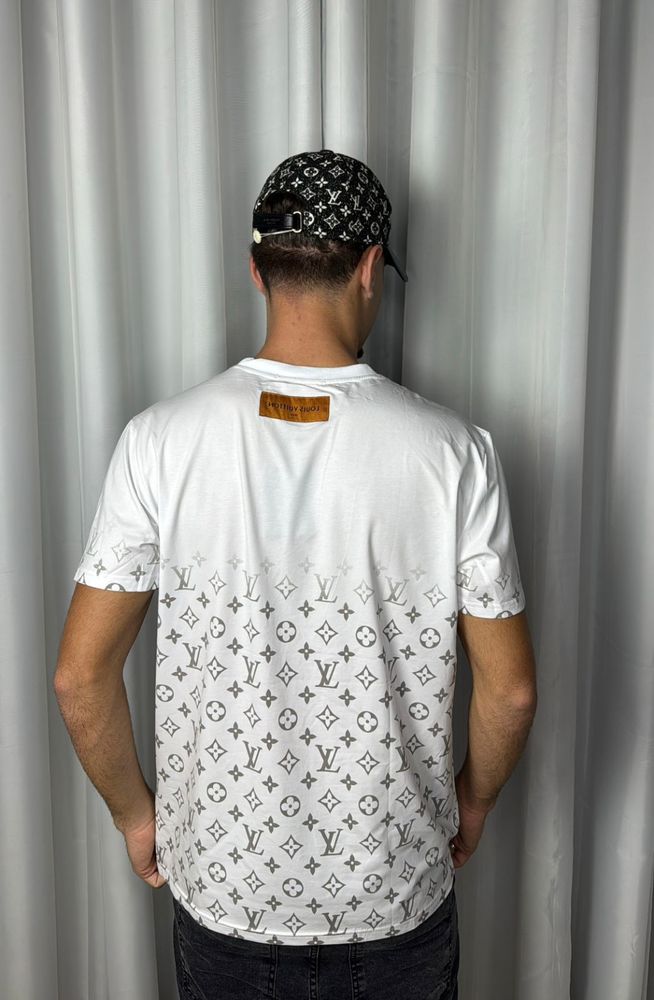 Camiseta Louis Vuitton Degrade branca
