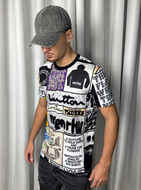 Camiseta Louis Vuitton Printed Cotton T-Shirt