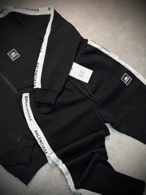 Conjunto Moletom Calça + Casaco - Balenciaga - Importado | Preto